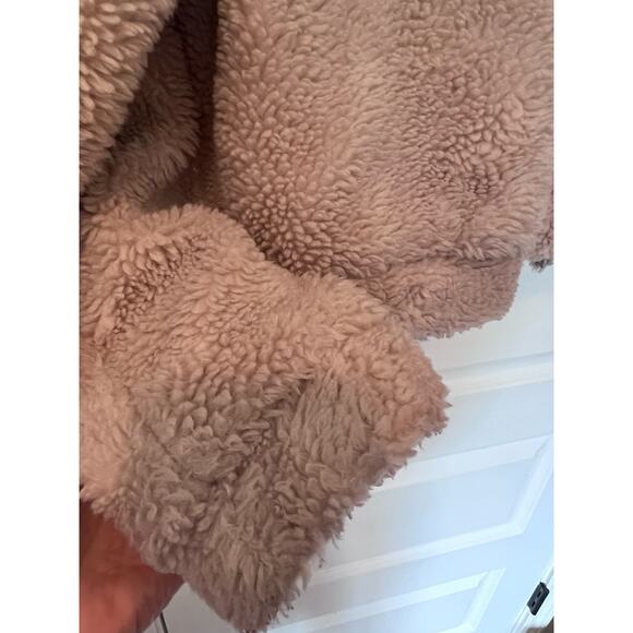 Urban Outfitters Teddy Bear Jacket, Size M, Tan / Light Brown Colored, NWOT - Picture 8 of 9